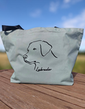 CarryAll Kassi labradorin kuvalla, "UUSI"