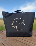 CarryAll Kassi labradorin kuvalla, "UUSI"