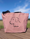 CarryAll Kassi labradorin kuvalla, "UUSI"